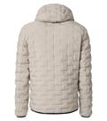 Steppjacke mit Kapuze beige