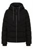 Steppjacke mit Kapuze black