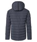 Steppjacke mit Kapuze blau