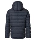 Steppjacke mit Kapuze blau