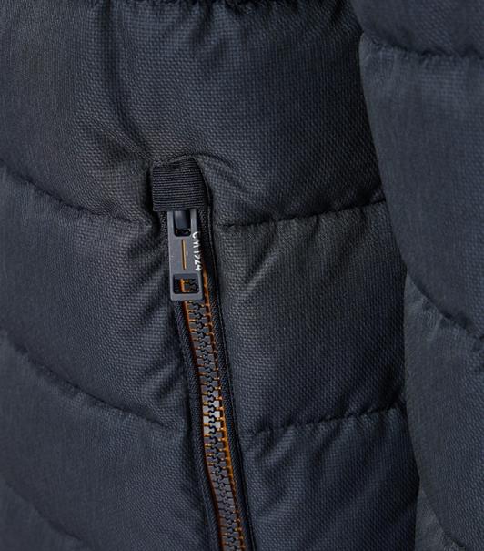 Steppjacke mit Kapuze blau