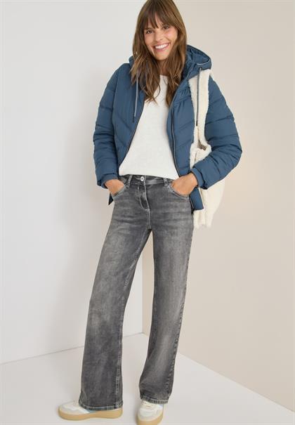 Steppjacke mit Kapuze moonstone blue