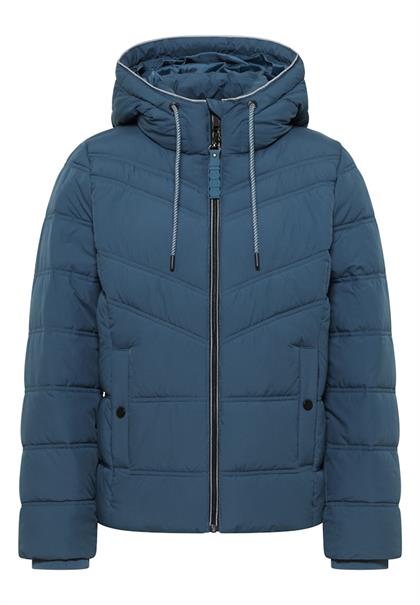 Steppjacke mit Kapuze moonstone blue