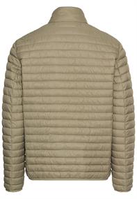 Steppjacke mit Reißverschlusstaschen khaki