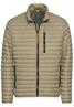 Steppjacke mit Reißverschlusstaschen khaki