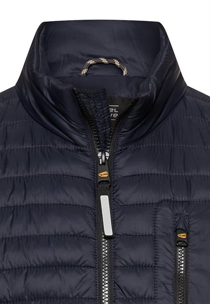 Steppjacke mit Stehkragen dark navy