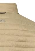 Steppjacke mit Stehkragen khaki