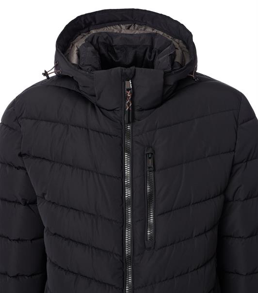 Steppjacke schwarz