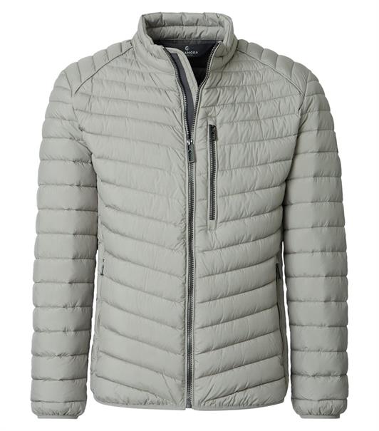 Steppjacke silber