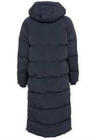 Steppmantel aus recyceltem Polyester dark navy