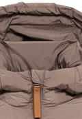 Steppmantel aus recyceltem Polyester walnut