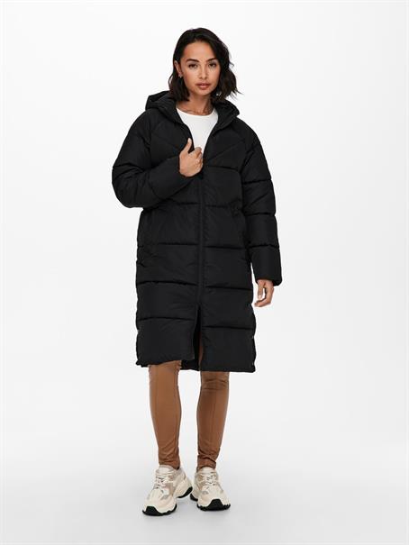 Steppmantel black