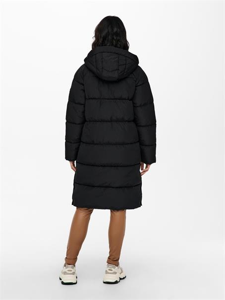 Steppmantel black