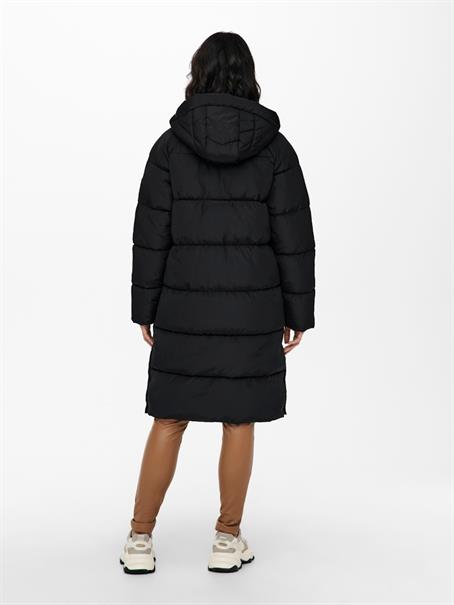 Steppmantel black