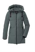 Steppparka mit Kapuze 00697 dunkelaqua