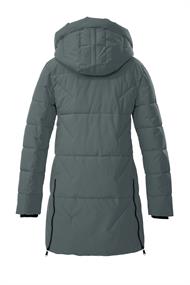 Steppparka mit Kapuze 00697 dunkelaqua