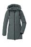 Steppparka mit Kapuze 00697 dunkelaqua