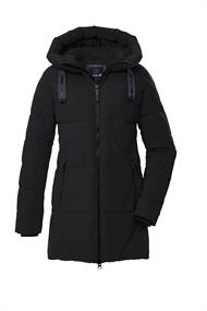 Steppparke mit Kapuze 00200 black