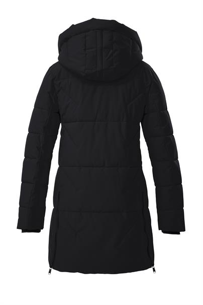 Steppparke mit Kapuze 00200 black