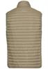 Steppweste aus recyceltem Polyamid khaki