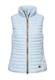 Steppweste aus recyceltem Polyamid light blue