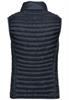 Steppweste aus recyceltem Polyamid navy