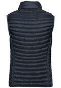 Steppweste aus recyceltem Polyamid navy