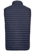 Steppweste aus recyceltem Polyamid night blue