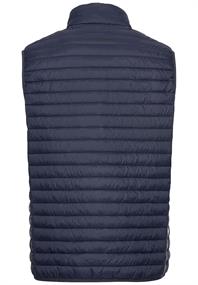 Steppweste aus recyceltem Polyamid night blue