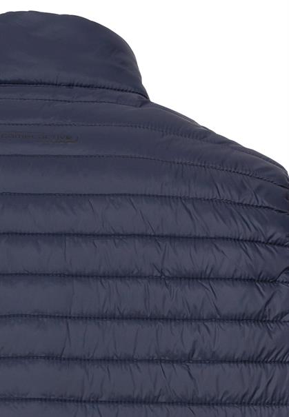 Steppweste aus recyceltem Polyamid night blue