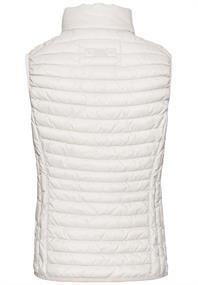 Steppweste aus recyceltem Polyamid pearl