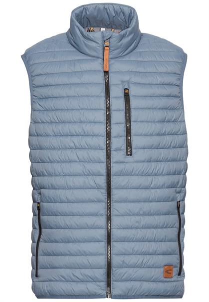 Steppweste aus recyceltem Polyester denim blue