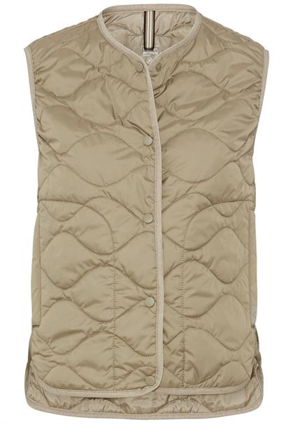 Steppweste aus recyceltem Polyester sage