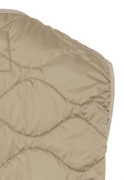 Steppweste aus recyceltem Polyester sage