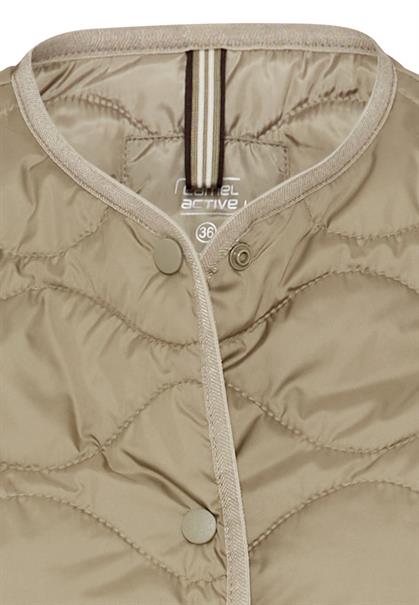 Steppweste aus recyceltem Polyester sage