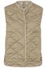 Steppweste aus recyceltem Polyester sage