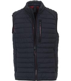 Steppweste blau