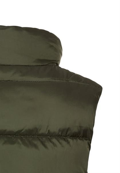 Steppweste mit 2-Wege-Reißverschluss forest