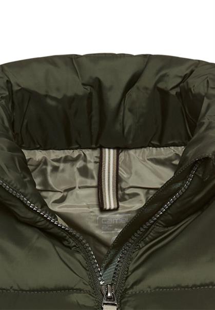 Steppweste mit 2-Wege-Reißverschluss forest