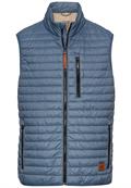 Steppweste mit Stehkragen elemental blue