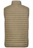 Steppweste mit Stehkragen khaki