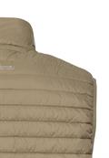 Steppweste mit Stehkragen khaki