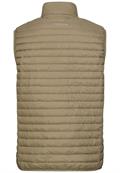 Steppweste mit Stehkragen khaki