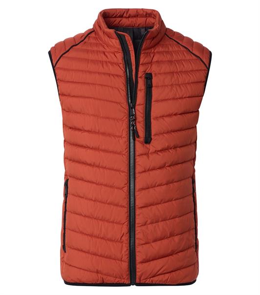 Steppweste orange