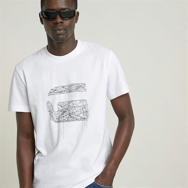 Stitch burger r t white