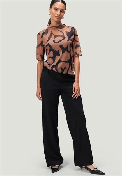 Stoffhose mit elastischem Bund 30 Inch black beauty