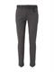Straight Fit Chino Hose mit Gürtel grey brown check yarn dye