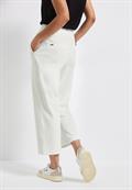 Straight Leg 7/8 Twill-Hose off white