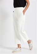 Straight Leg 7/8 Twill-Hose off white