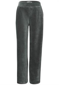 Straight Leg Cordhose balsam green